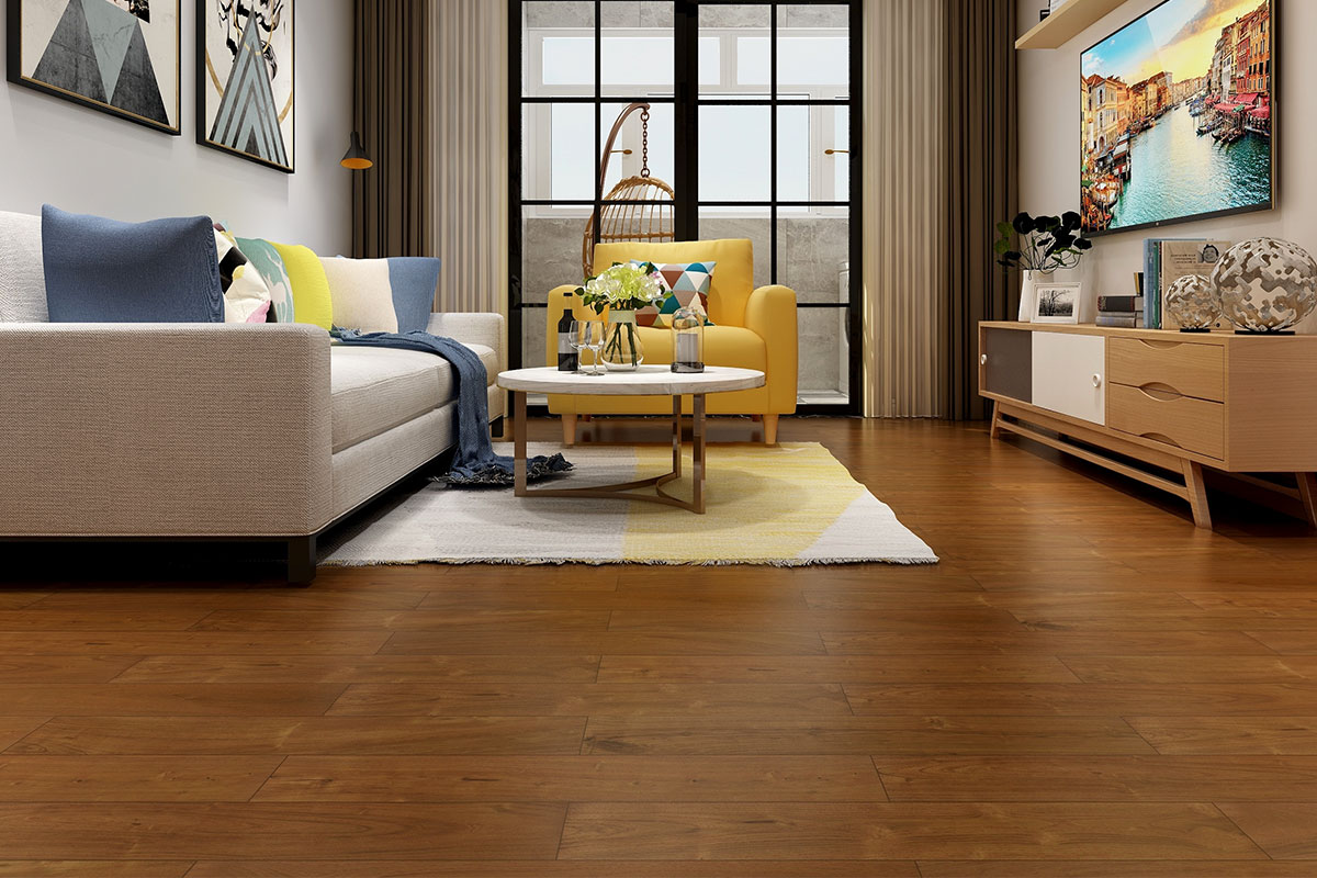 純實(shí)木地板SCH101刺槐（本色）