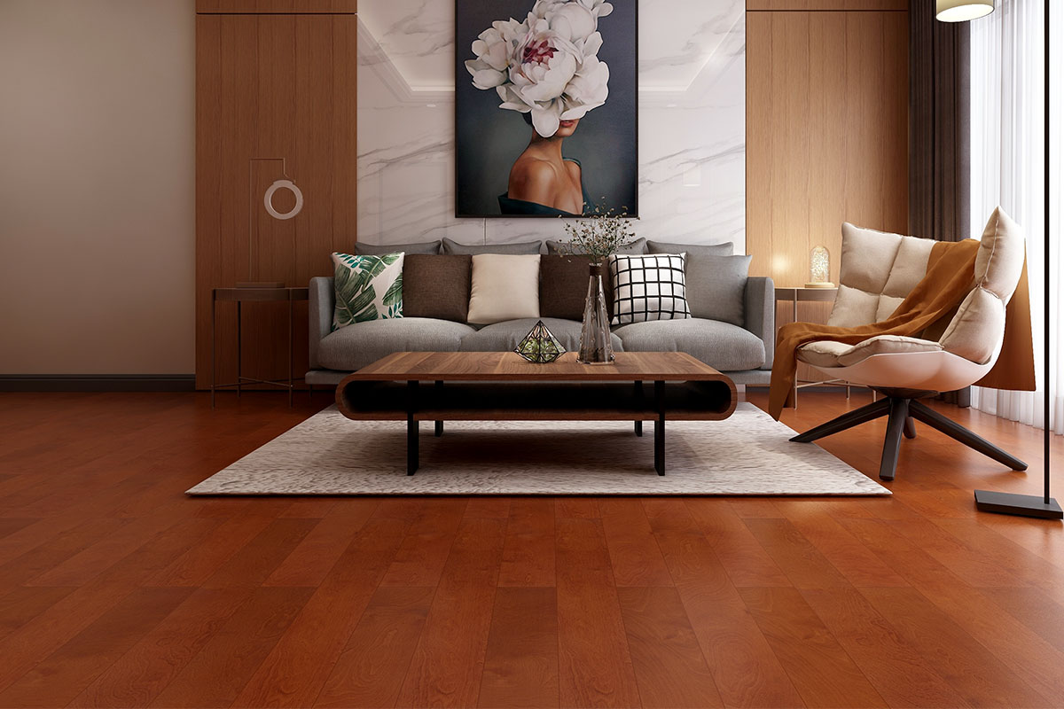 多層實(shí)木地板PM1023樺木（醉酒探戈）